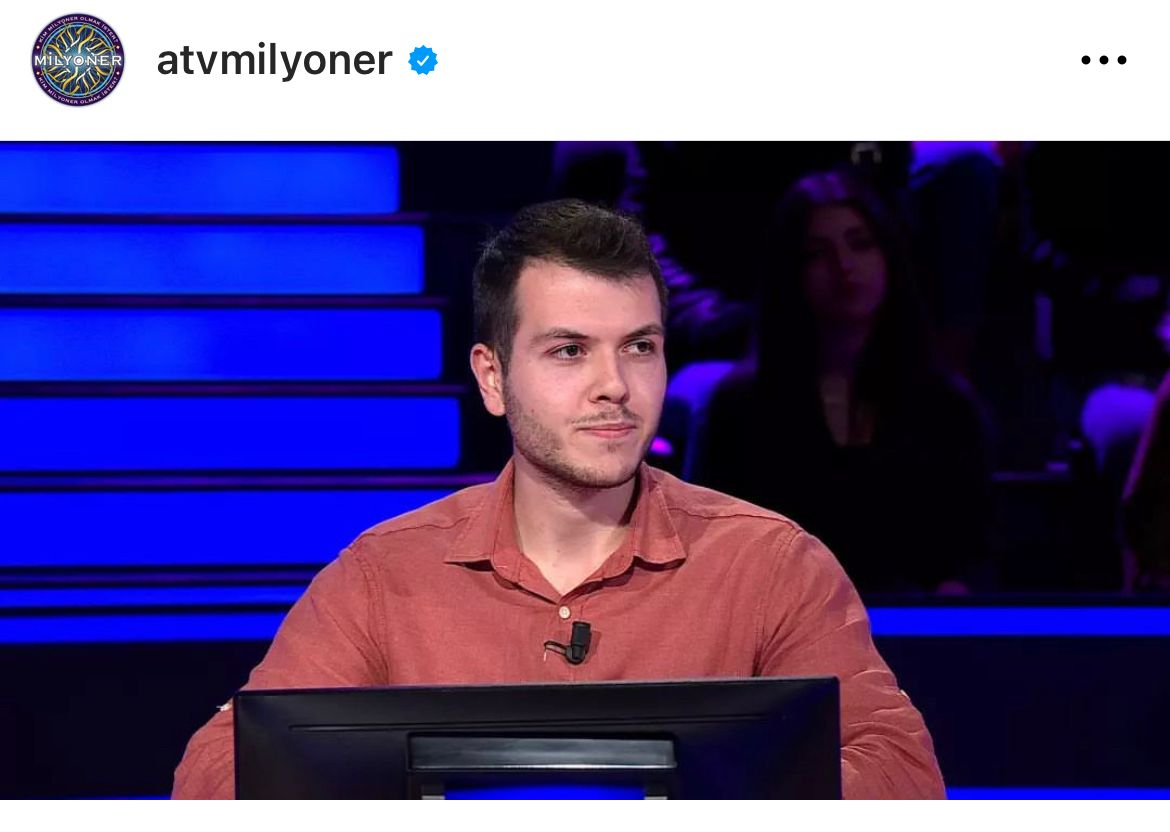 Fırat Alkan, Kim Milyoner Olmak İster stüdyosunda